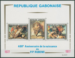 Gabun 1977 Gemälde Von Rubens Block 32 Postfrisch (C29950) - Gabón (1960-...)