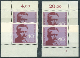 Bund 1973 100. Geburtstag Von Otto Wels 780 Alle 4 Ecken Postfrisch (E338) - Unused Stamps