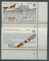 Bund 1982 Europa Historische Ereignisse 1130/31 Ecke U.rechts FN 2 Postf. (E154) - Nuovi