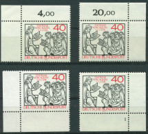 Bund 1974 700. Todestag Von Thomas Von Aquin 795 Alle 4 Ecken Postfrisch (E524) - Ungebraucht