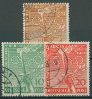 Berlin 1952 Vorolympische Festtage 88/90 Gestempelt - Used Stamps