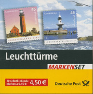 Bund Markenheftchen 2005 Leuchttürme MH 58 B I (2478/79) Gestempelt (C18160) - Autres & Non Classés