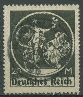 Deutsches Reich 1920 Bayern-Abschied Mit Aufdruck 138 I Gestempelt Geprüft - Oblitérés