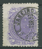 Brasilien 1890 Sternbild Kreuz Des Südens 89 Gestempelt - Used Stamps