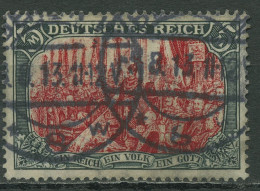 Deutsches Reich 1905/12 Gedenkfeier Friedensdruck 97 A I B Gestempelt - Used Stamps