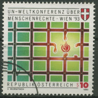 Österreich 1993 UN-Konferenz Menschenrechte 2099 Gestempelt - Used Stamps