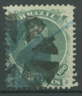 Brasilien 1866 Kaiser Pedro II. 27 Gestempelt - Usati