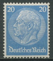 Deutsches Reich 1933 Hindenburg WZ Waffeln 489 Postfrisch - Unused Stamps
