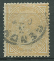 Italien 1863 König Viktor Emanuel II. 17 Gestempelt - Used