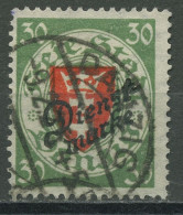 Danzig Dienstmarke 1924 Staatswappen Mit Aufdruck D 47 A Gestempelt - Dienstzegels