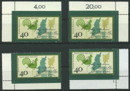 Bund 1975 Dichter Eduard Mörike 842 Alle 4 Ecken Postfrisch (E932) - Unused Stamps