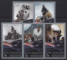 Neuseeland 2008 Tod Von Sir Edmund Hillary 2556/60 Postfrisch - Ongebruikt
