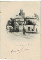 Tlemcen Mosquée Abou-Lhacen Circulée En 1903 Avec Ambulant Voir Verso Oran à Relizane - Tlemcen