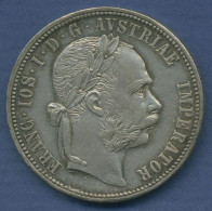 Österreich Gulden 1878, Franz Joseph I., J 342 Vz (m6457) - Austria