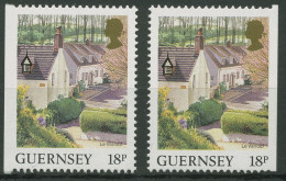 Guernsey 1989 Sehenswürdigkeiten Le Varriouf 448 Dl/Dr Postfrisch - Guernsey