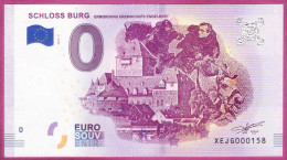 0-Euro XEJG 2018-7 SCHLOSS BURG - ERMORDUNG ERZBISCHOFS ENGELBERT - Essais Privés / Non-officiels