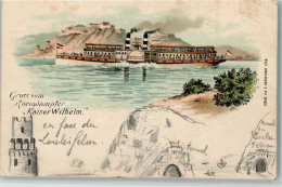 13081909 - Rheinschiffe Dampfer Kaiser Wilhelm AK - Steamers