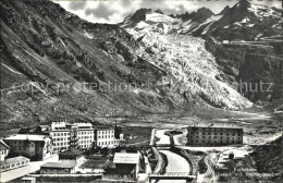 12472007 Gletsch Furkabahn Rhonegletscher Rhone Rhone - Autres & Non Classés
