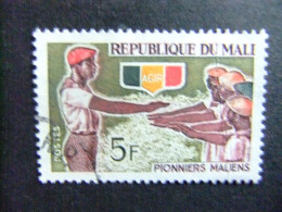 56 MALI - REPUBLICA De MALI 1966 / MOVIMIENTO SCOUTS ( Pioneros ) / YVERT 96 FU - Usati