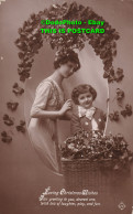 R385355 Loving Christmas Wishes. J. V. Valentines XL. Series. RP. 1914 - World