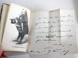 RARE EO + ENVOI D'AUTEUR SOIREES DE NEUILLY ESQUISSE DRAMATIQUE DE FONGERAY 1828 / ANCIEN LIVRE XIXe SIECLE (1803.259 - Signierte Bücher