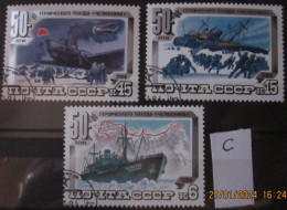 RUSSIA ~ 1984 ~ S.G. NUMBERS 5429 - 5431, ~ 'LOT C' ~ SHIPS. ~ VFU #03638 - Usati