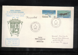 TAAF 1983 Base Dumont D'Urville - XXXIIIth French Antarctic Expedition To Terre Adelie Interesting Cover - Covers & Documents