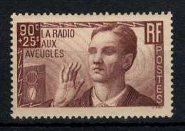 YV 418 N** MNH Luxe , Radio Aux Aveugles Cote 20 Euros - Unused Stamps
