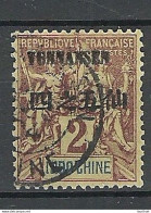 FRANCE Post In China Indo-Chine YUNNANSEN OPT 1902 Michel 18 VI O - Usati