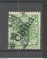 Germany Deutschland Post In China 1898 Michel 2 O - China (kantoren)