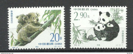 CHINA 1995 Michel 2630 - 2631 MNH Koala & Panda Bär - Osos