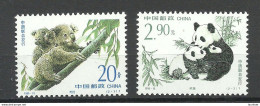 CHINA 1995 Michel 2630 - 2631 MNH Koala & Panda Bär - Beren