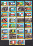 Panama MNH Set - 1978 – Argentina