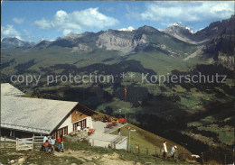 12457867 Adelboden Bergrestaurant Schwandfeldspitz Aermighorn Eiger Bluemlisalp  - Sonstige & Ohne Zuordnung