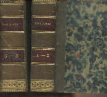 Tom Jones, Ou L'enfant Trouvé - 4 Tomes En 2 Volumes - Fielding H. - 1828 - Sonstige & Ohne Zuordnung