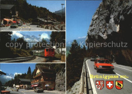 12453557 Bruenigpass Strasse Zwischen Den Kantonen Obwalden Und Bern Eisenbahn B - Autres & Non Classés