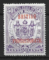 NORTH BORNEO....QUEEN VICTORIA..(1837-01..).....50c..........SG140........MH...... - Noord Borneo (...-1963)