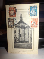 POSTCARD SANTAREM PORTUGAL EGREJA IGLESIA DE N S DA PIEDADE ABRANTES AK CPA - Other & Unclassified