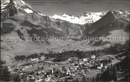 12433077 Adelboden Fliegeraufnahme Mit Wildstrubel Engstligfaelle Boden Adelbode - Sonstige & Ohne Zuordnung