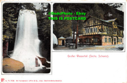 R412782 Grosser Wasserfall. Sachs. Schweiz. Loffler. Nr. 1928. Multi View - World