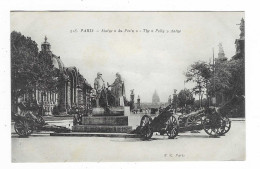 CPA STATUE " DU POILU ", PARIS 75 - Standbeelden