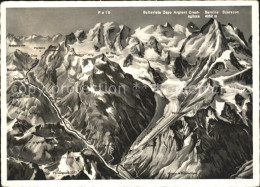 12375527 Bernina Panoramakarte Palue Vellavista Zupo Scoracen Bernina - Andere & Zonder Classificatie