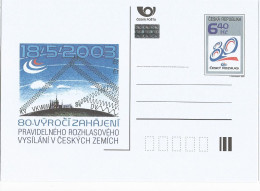 CDV 79 Czech Republic Czechoslovak Radio Anniversary 2003 - Postcards