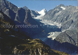 12367937 Eggishorn Mit Fieschergletscher Finsteraar Rothorn Oberaarhorn Wasenhor - Sonstige & Ohne Zuordnung