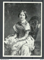 Opera Singer Jenny Lind "Swedish Nightingale", Photograph From Ca. 1850, Post Card Printed In USA, Unused - Zangers En Musicus