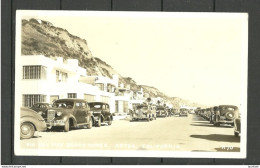 USA Rio Del Mar Beach Homes Aptos California, Unused Photo Post Card Old Automobiles Cars - Passenger Cars