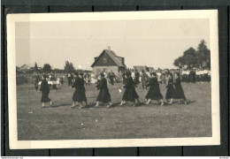 ESTONIA Estland 1930ies Old Photograph The Naiskodukaitse (Women's Voluntary Defence Organization) - Guerra, Militari