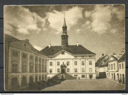 ESTONIA Estland 1945 Tartu Dorpat Manor House Rathaus Photo Post Card, Unused Only 2000 Printed! - Estonie