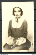 USA Old Photograph Actress Dolores Del Rio Movie Star Cinema Kino Film, Unused Ring Photo Club St. Paul Minnesota - Actors