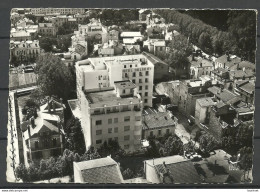 FRANCE O 1960 Aero Photo Perpignan - Palace Hotel Delseny, Used, Sent To Denmark Vie Aerienne Nice Stamps OG Rome 1960 - Perpignan